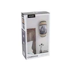 Applique Incurvée Ombrage Rotin Et Tissu Palmier Ostaria -ATMOSPHERA Soldes Boutique applique incurvee ombrage rotin et tissu palmier ostaria 3