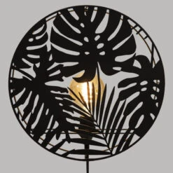 Applique Métal Noir Feuilles Olas Atmosphera -ATMOSPHERA Soldes Boutique applique metal noir feuilles olas atmosphera 2