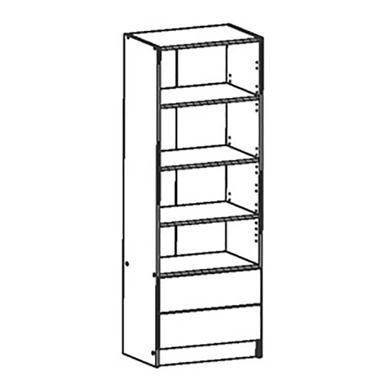 Demeyere Armoire Lingère 2 Portes 2 Tiroirs Laud 3 Demeyere Armoire Lingère 2 Portes 2 Tiroirs Laud – Image 3