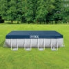 Bache 4x2m Pour Piscine Tubulaire Rectangulaire Intex