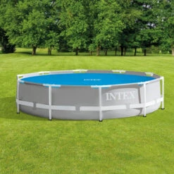 Bâche à Bulles Ronde Pour Piscines Diamètre 3,05 M Intex