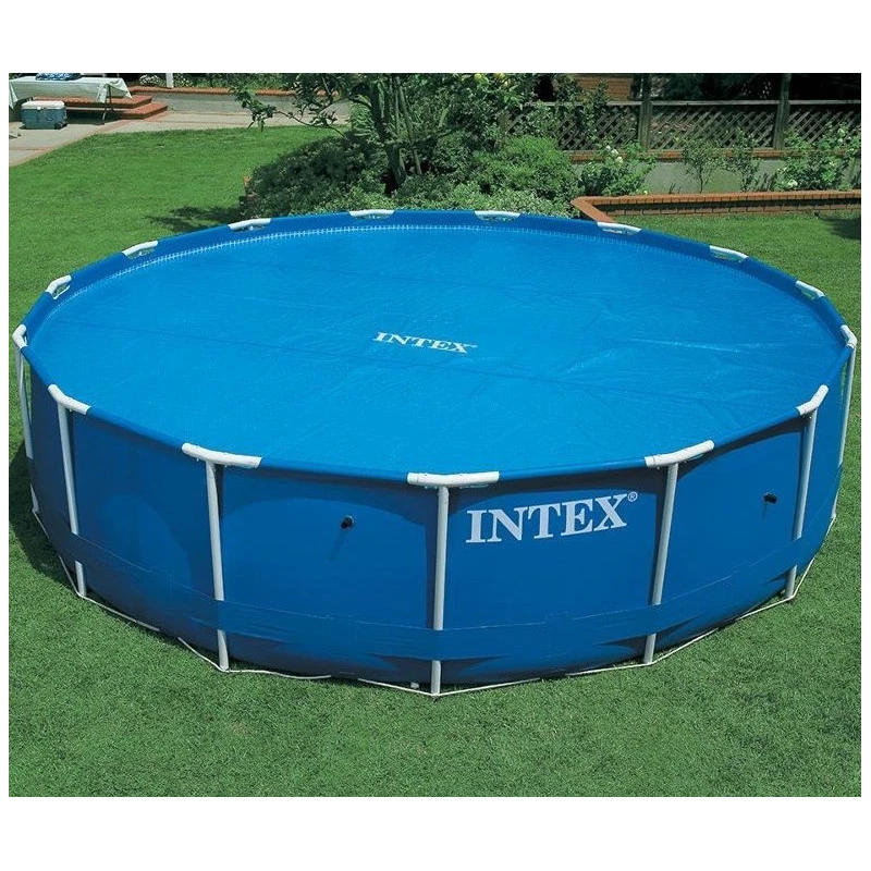 Bâche à Bulles Ronde Pour Piscines Diamètre 3,66 M Intex 3 Bâche à Bulles Ronde Pour Piscines Diamètre 3,66 M Intex – Image 3