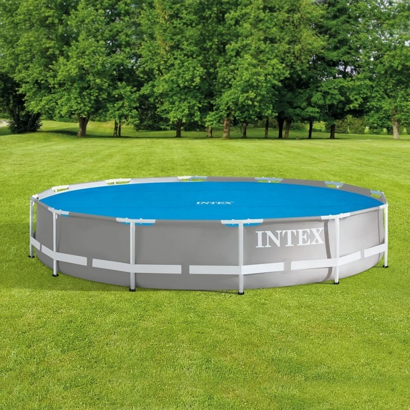 Bâche à Bulles Ronde Pour Piscines Diamètre 3,66 M Intex 1 Bâche à Bulles Ronde Pour Piscines Diamètre 3,66 M Intex