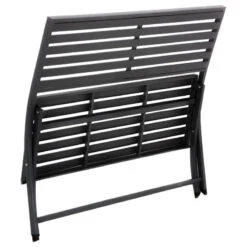 Banc Pliant Olbia Noir Graphite Hespéride -ATMOSPHERA Soldes Boutique banc pliant olbia noir graphite hesperide 2