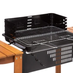 Barbecue à Charbon Neka Azur Bois 53x38 Cm -ATMOSPHERA Soldes Boutique barbecue a charbon neka azur bois 55 cm 3