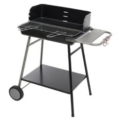 Barbecue Charbon Paravent Azur Grille 53 Cm Neka