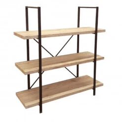 Bibliothèque 3 étagères Chicago -ATMOSPHERA Soldes Boutique bibliotheque 3 etageres chicago 2