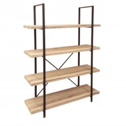 Bibliothèque 4 étagères Chicago 5 Bibliothèque 4 étagères Chicago -ATMOSPHERA Soldes Boutique bibliotheque 4 etageres chicago 2