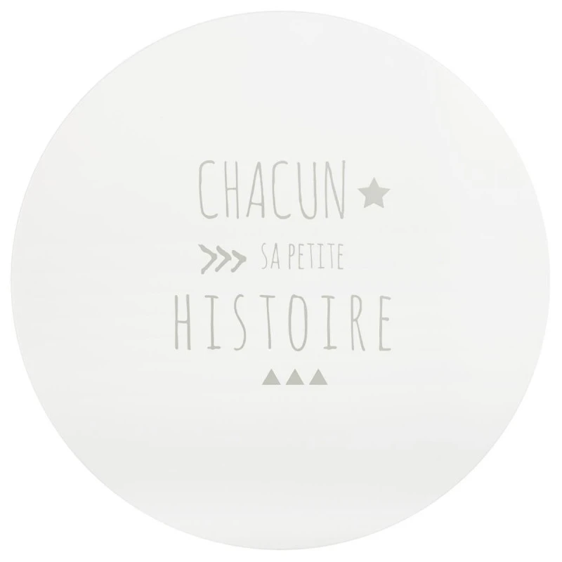 Bibliothèque Ronde Petite Histoire Enfant Roulettes Gris Atmosphera 3 Bibliothèque Ronde Petite Histoire Enfant Roulettes Gris Atmosphera – Image 3