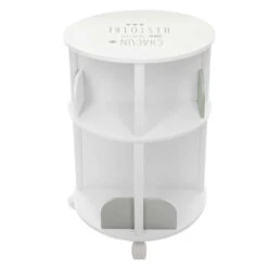 Bibliothèque Ronde Petite Histoire Enfant Roulettes Gris Atmosphera 9 Bibliothèque Ronde Petite Histoire Enfant Roulettes Gris Atmosphera -ATMOSPHERA Soldes Boutique bibliotheque ronde petite histoire enfant roulettes gris atmosphera 4