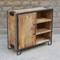 Buffet 1 Porte 3 Niches Manguier -ATMOSPHERA Soldes Boutique buffet 1 porte 4 niches manguier 2