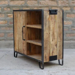 Buffet 1 Porte 3 Niches Manguier -ATMOSPHERA Soldes Boutique buffet 1 porte 4 niches manguier 3