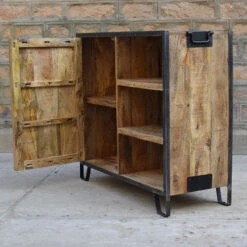 Buffet 1 Porte 3 Niches Manguier -ATMOSPHERA Soldes Boutique buffet 1 porte 4 niches manguier 4