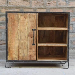 Buffet 1 Porte 3 Niches Manguier -ATMOSPHERA Soldes Boutique buffet 1 porte 4 niches manguier 6