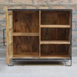 Buffet 1 Porte 3 Niches Manguier -ATMOSPHERA Soldes Boutique buffet 1 porte 4 niches manguier 7