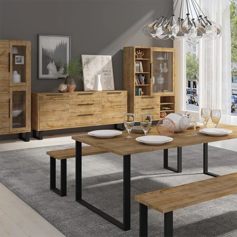 Buffet 2 Portes + 3 Tiroirs Halle 2 Buffet 2 Portes + 3 Tiroirs Halle – Image 2