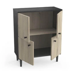 Demeyere Buffet 4 Portes Industriel Arty -ATMOSPHERA Soldes Boutique buffet 4 portes industriel arty 1 2