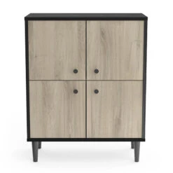 Demeyere Buffet 4 Portes Industriel Arty -ATMOSPHERA Soldes Boutique buffet 4 portes industriel arty 1 4