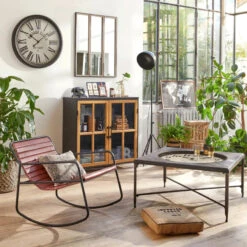 Buffet Baris Métal 2 Portes Atmosphera -ATMOSPHERA Soldes Boutique buffet baris metal 2 portes atmosphera 3