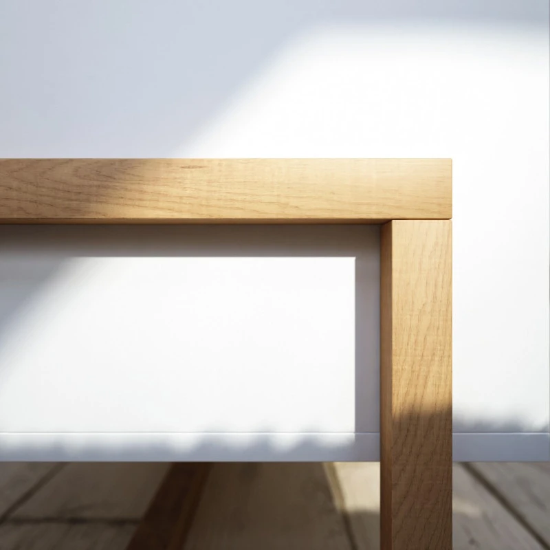 Buffet Haut 2 Tiroirs 1 Porte Oslo Blanc 8 Buffet Haut 2 Tiroirs 1 Porte Oslo Blanc – Image 8