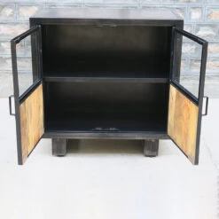 Buffet Métal Et Bois Jodhpur 2 Portes 7 Buffet Métal Et Bois Jodhpur 2 Portes -ATMOSPHERA Soldes Boutique buffet metal et bois jodhpur portes 2