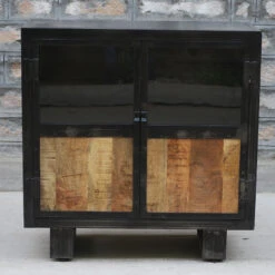 Buffet Métal Et Bois Jodhpur 2 Portes 9 Buffet Métal Et Bois Jodhpur 2 Portes -ATMOSPHERA Soldes Boutique buffet metal et bois jodhpur portes 4