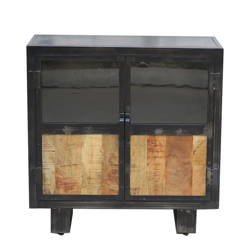 Buffet Métal Et Bois Jodhpur 2 Portes 1 Buffet Métal Et Bois Jodhpur 2 Portes