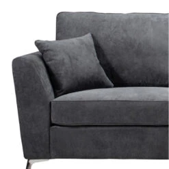 Canapé Bonita Fixe Gris 2 Places 5 Canapé Bonita Fixe Gris 2 Places -ATMOSPHERA Soldes Boutique canape bonita fixe gris 2 places 1 2