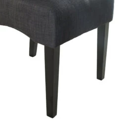 Demeyere Chaise Elite Tissu Gris Foncé -ATMOSPHERA Soldes Boutique chaise elite gris fonce 3