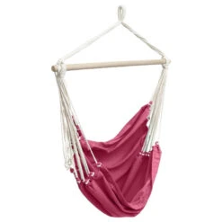 Chaise Suspendue Détente Cuenca Framboise Hespéride