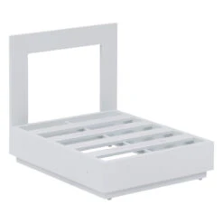 Chauffeuse 1 Place Pour Salon Allure Blanc Hespéride -ATMOSPHERA Soldes Boutique chauffeuse 1 place pour salon allure blanc hesperide 2