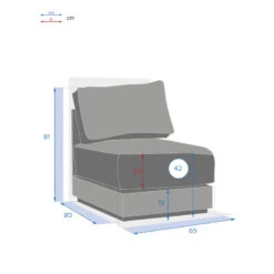 Chauffeuse 1 Place Pour Salon Allure Blanc Hespéride -ATMOSPHERA Soldes Boutique chauffeuse 1 place pour salon allure blanc hesperide 3