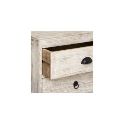 Chevet 3 Tiroirs Bois Blanchi Ajay Atmosphera 11 Chevet 3 Tiroirs Bois Blanchi Ajay Atmosphera -ATMOSPHERA Soldes Boutique chevet 3 tiroirs bois blanchi ajay atmosphera 5