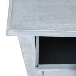 ATMOSPHERA Chiffonnier 4 Tiroirs TASHA Gris -ATMOSPHERA Soldes Boutique chiffonnier 4 tiroirs tasha gris 2