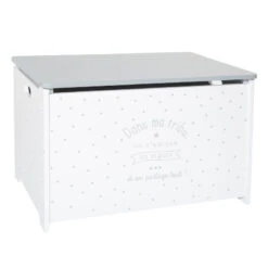 Coffre à Jouets Ma Tribu Gris Atmosphera