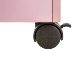 Coffre à Roulettes Pour Enfant Coloris Rose Atmosphera -ATMOSPHERA Soldes Boutique coffre a roulettes pour enfant coloris rose 2