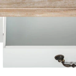 Coiffeuse Blanche 3 Tiroirs Chrysa Atmosphera 9 Coiffeuse Blanche 3 Tiroirs Chrysa Atmosphera -ATMOSPHERA Soldes Boutique coiffeuse blanche 3 tiroirs chrysa atmosphera 4