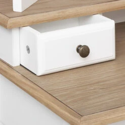 Coiffeuse Blanche 3 Tiroirs Solen Atmosphera -ATMOSPHERA Soldes Boutique coiffeuse blanche 3 tiroirs solen atmosphera 6