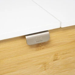 Coiffeuse En Bambou Levia Blanc 5Five -ATMOSPHERA Soldes Boutique coiffeuse en bambou levia blanc 5five 4