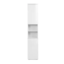 Colonne De Salle De Bain 2 Portes Capetown Blanc -ATMOSPHERA Soldes Boutique colonne de salle de bain 2 portes capetown blanc 3