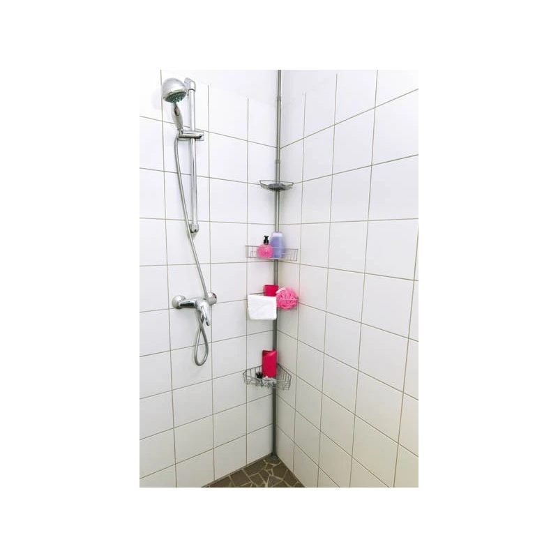 Colonne Télescopique 4 Paniers Gris 2 Colonne Télescopique 4 Paniers Gris – Image 2