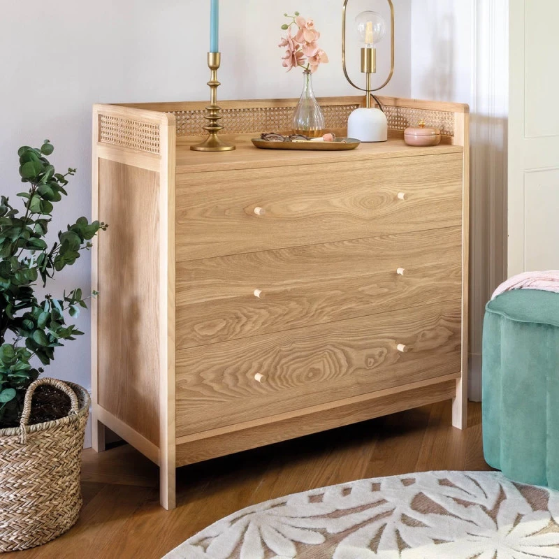 Commode 3 Tiroirs Cannage Arty Atmosphera 5 Commode 3 Tiroirs Cannage Arty Atmosphera – Image 5