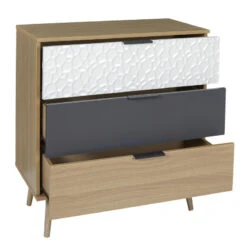 Commode 3 Tiroirs Scandinave Sven -ATMOSPHERA Soldes Boutique commode 3 tiroirs scandinave sven 2