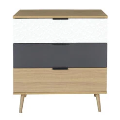 Commode 3 Tiroirs Scandinave Sven -ATMOSPHERA Soldes Boutique commode 3 tiroirs scandinave sven 3