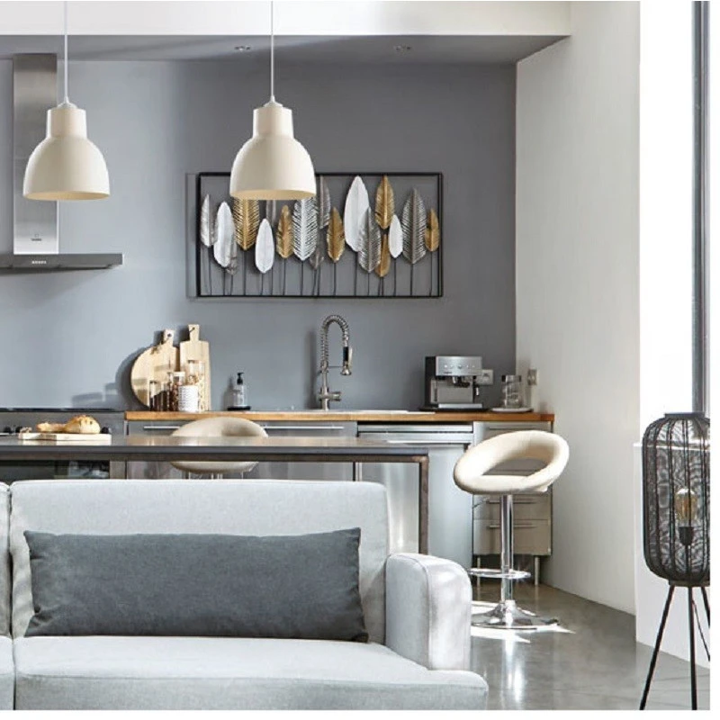 Déco Murale 135 Cm Plumes Métal Atmosphera 3 Déco Murale 135 Cm Plumes Métal Atmosphera – Image 3