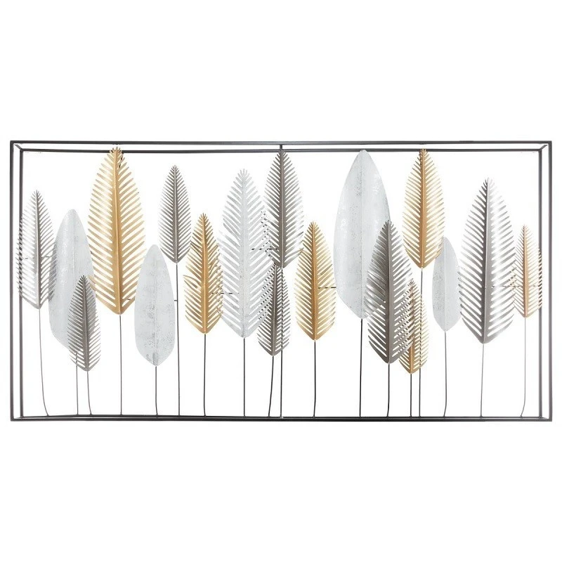 Déco Murale 135 Cm Plumes Métal Atmosphera 1 Déco Murale 135 Cm Plumes Métal Atmosphera