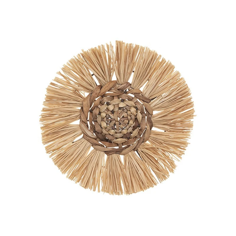 Déco Murale X3 Raphia Atmosphera 2 Déco Murale X3 Raphia Atmosphera – Image 2