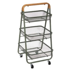 Desserte 3 Niveaux Kaki Trio 5Five