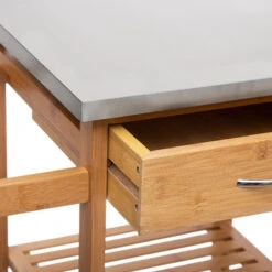 Desserte Bambou 6 Tiroirs Roulettes 76 Cm 5five 8 Desserte Bambou 6 Tiroirs Roulettes 76 Cm 5five -ATMOSPHERA Soldes Boutique desserte bambou 6 tiroirs roulettes 76 cm 5five 3