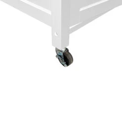 Desserte De Cuisine Blanc Modèle CLAUDE GM Atmosphera 5 Desserte De Cuisine Blanc Modèle CLAUDE GM Atmosphera -ATMOSPHERA Soldes Boutique desserte de cuisine blanc modele claude gm 2